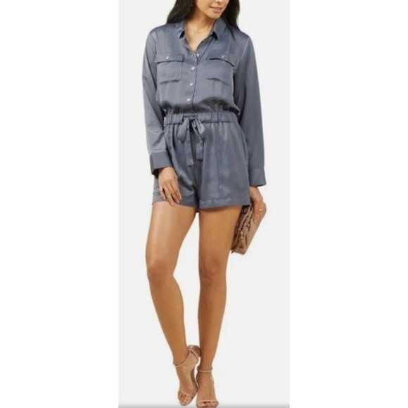 NWT Outerknown Womens Gray Benson Jumpsuit Size Medium MSRP $188 - Picture 1 of 8
